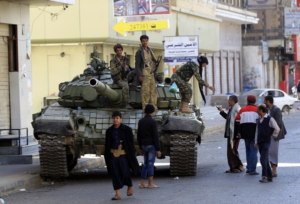 Rebeldes hutíes en Yemen (AFP PHOTO / MOHAMMED HUWAIS)