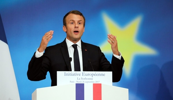 Macron adelantó que la guerra contra ISIS en Siria “será ganada” en los próximos meses (REUTERS)