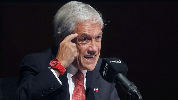 Sebastián Piñera pidió por el respeto de los derechos en Venezuela (AFP)
