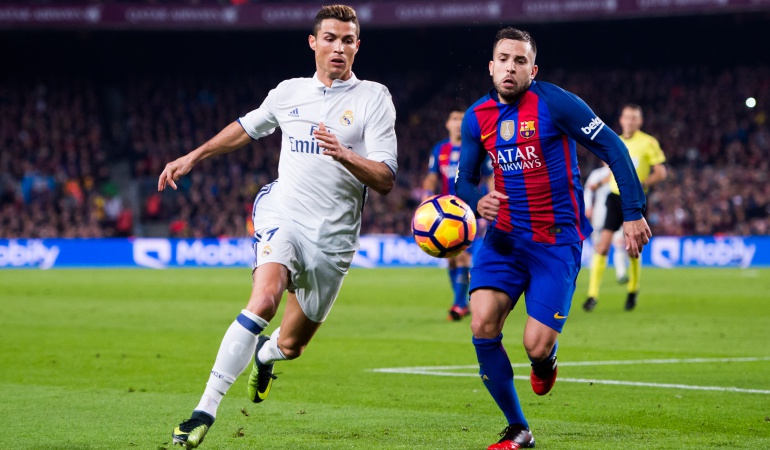 Resultado de imagen para cristiano y jordi alba