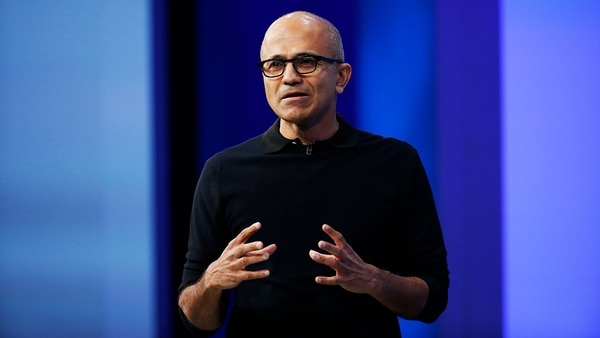 Satya Nadella, director ejecutivo de Microsoft (Stephen Lam/Getty Images)