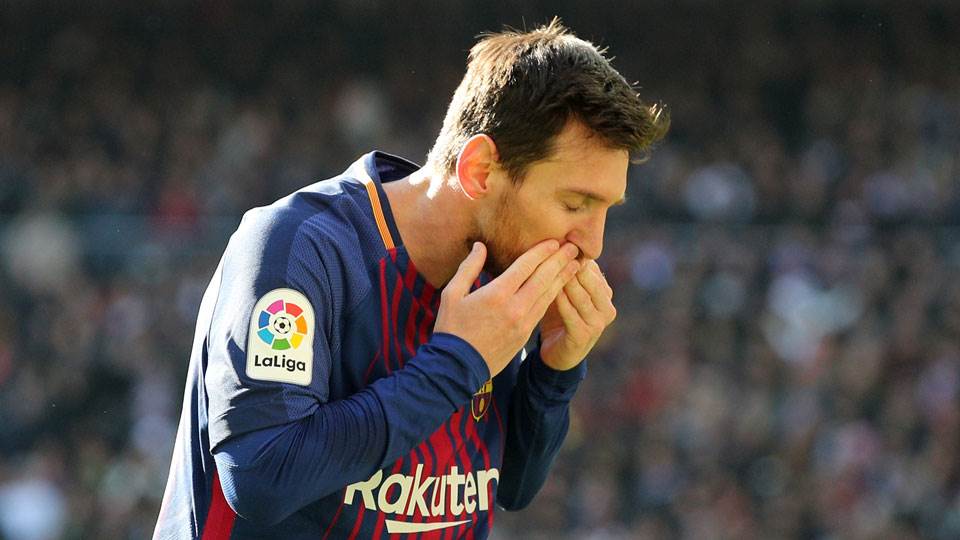 Messi y un festejo muy especial