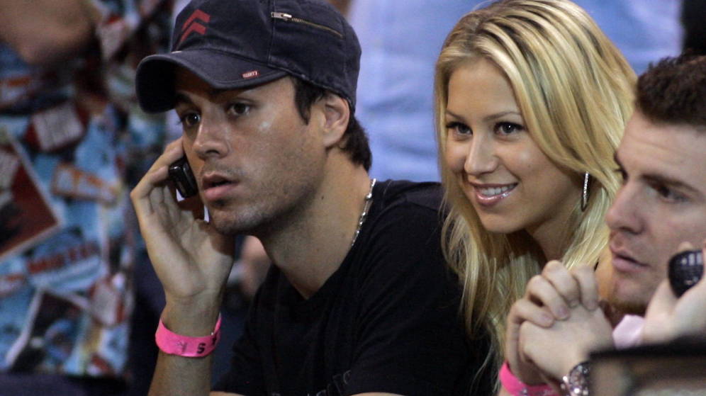 Foto: Enrique Iglesias y Anna Kournikova en una imagen de archivo. (Gtres)