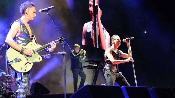 Martin Gore, Andrew Fletcher y Dave Gahan