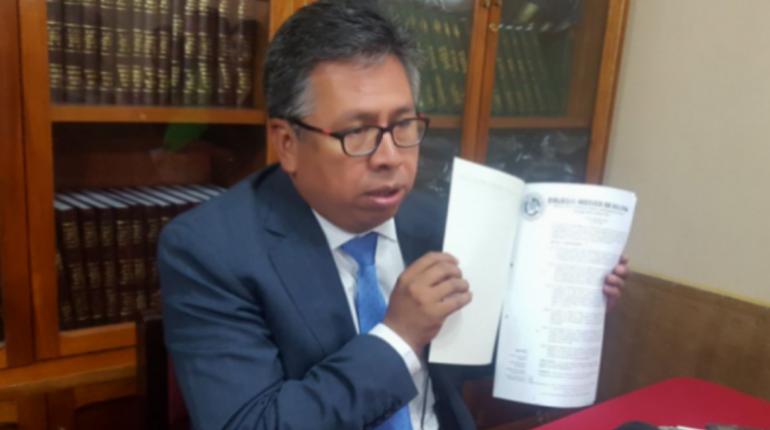 El presidente de Colegio Médico de La Paz, Luis Larrea. | ANF