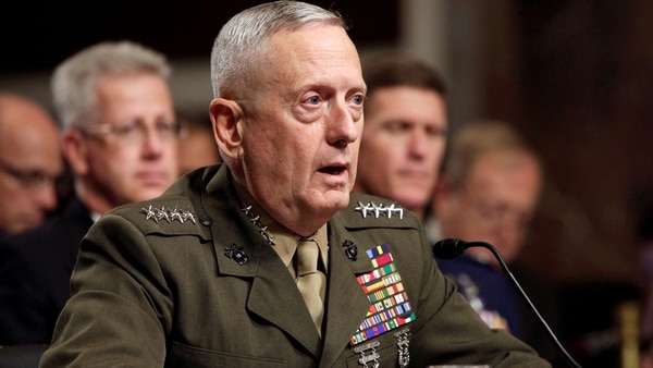 El general James Mattis, secretario de Defensa de Estados Unidos (Reuters)