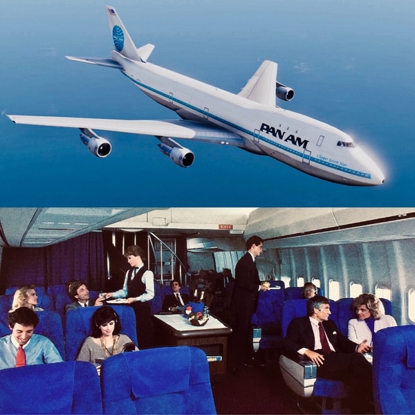 Un 747 de la desaparecida Pan Am
