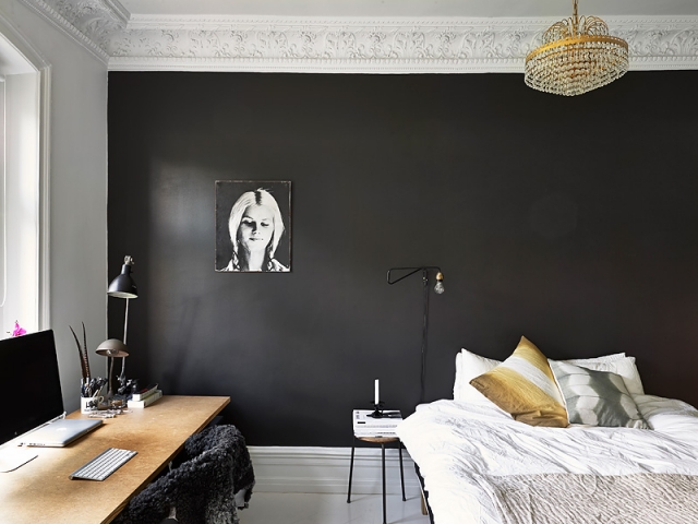 Paredes negras: cómo decorar la casa con pintura negra