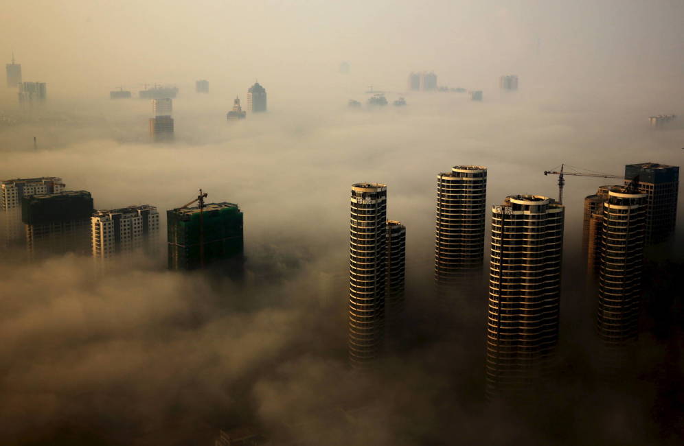 Foto: Edificios en construcción en Rizhao, provincia de Shandong, China. (Reuters)