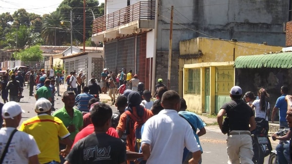 48 detenidos en Caicara del Orinoco (Twitter)