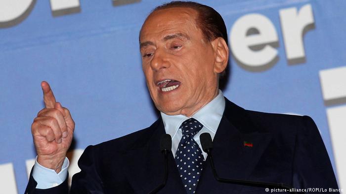 Sizilien Silvio Berlusconi in Palermo (picture-alliance/ROPI/Lo Bianco)