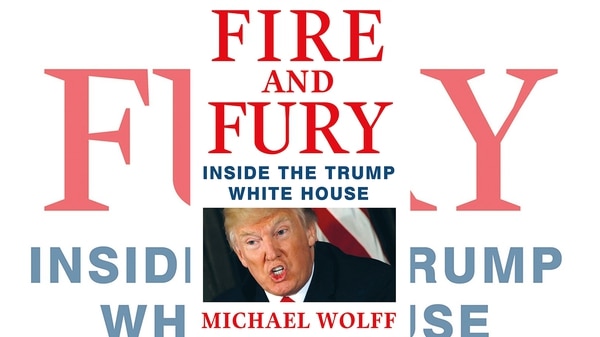 La portada de “Fire and fury: inside the Trump White House”