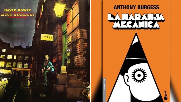 El disco “Ziggy Stardust…” y el libro “La naranja mecánica”