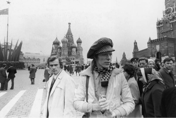 En la Plaza Roja, en 1973 (Geoff MacCormack)