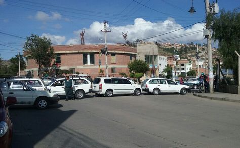 Un bloqueo instalado por los transportistas en Sucre este miércoles 10 de enero. Foto: Yuvert Donoso