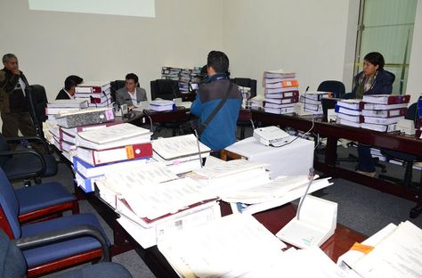 Los archivos de los procesos que trató la Comisión de Justicia Plural, Ministerio Público y Defensa Legal del Estado de Diputados.