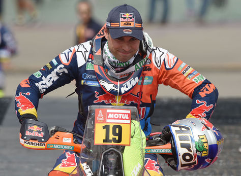 El piloto de Red Bull KTM, Antoine Meo. Foto: AFP