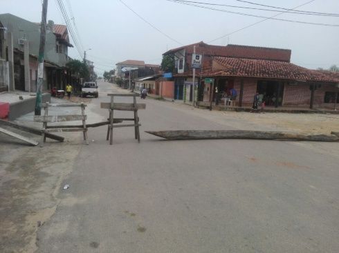 En Ascensión de Guarayos las calles lucen vacías