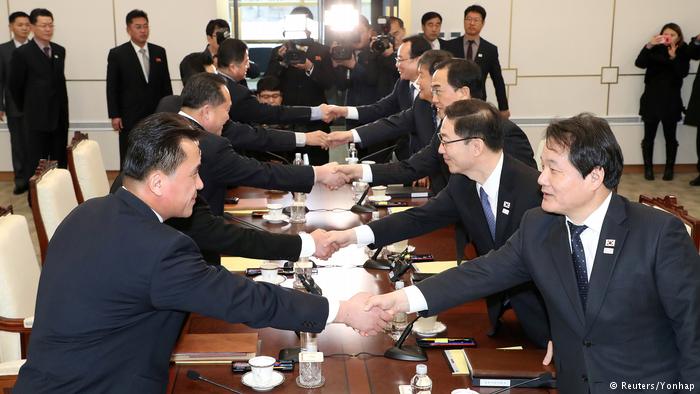Panmunjom Treffen Nordkorea Südkorea Delegationen (Reuters/Yonhap)