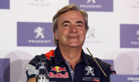 El piloto español Carlos Sainz que competirá en el rally Dakar