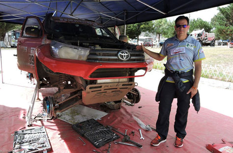 El piloto Luciano Pérez.