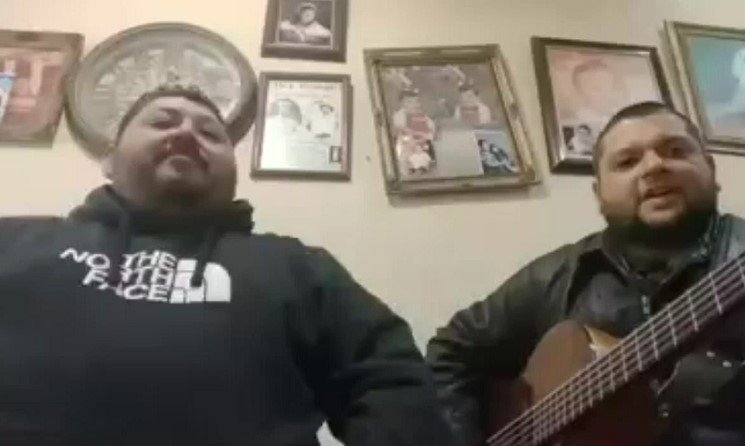 Cantantes mexicanos Los Preferidos de Nuevo León // Foto captura de video