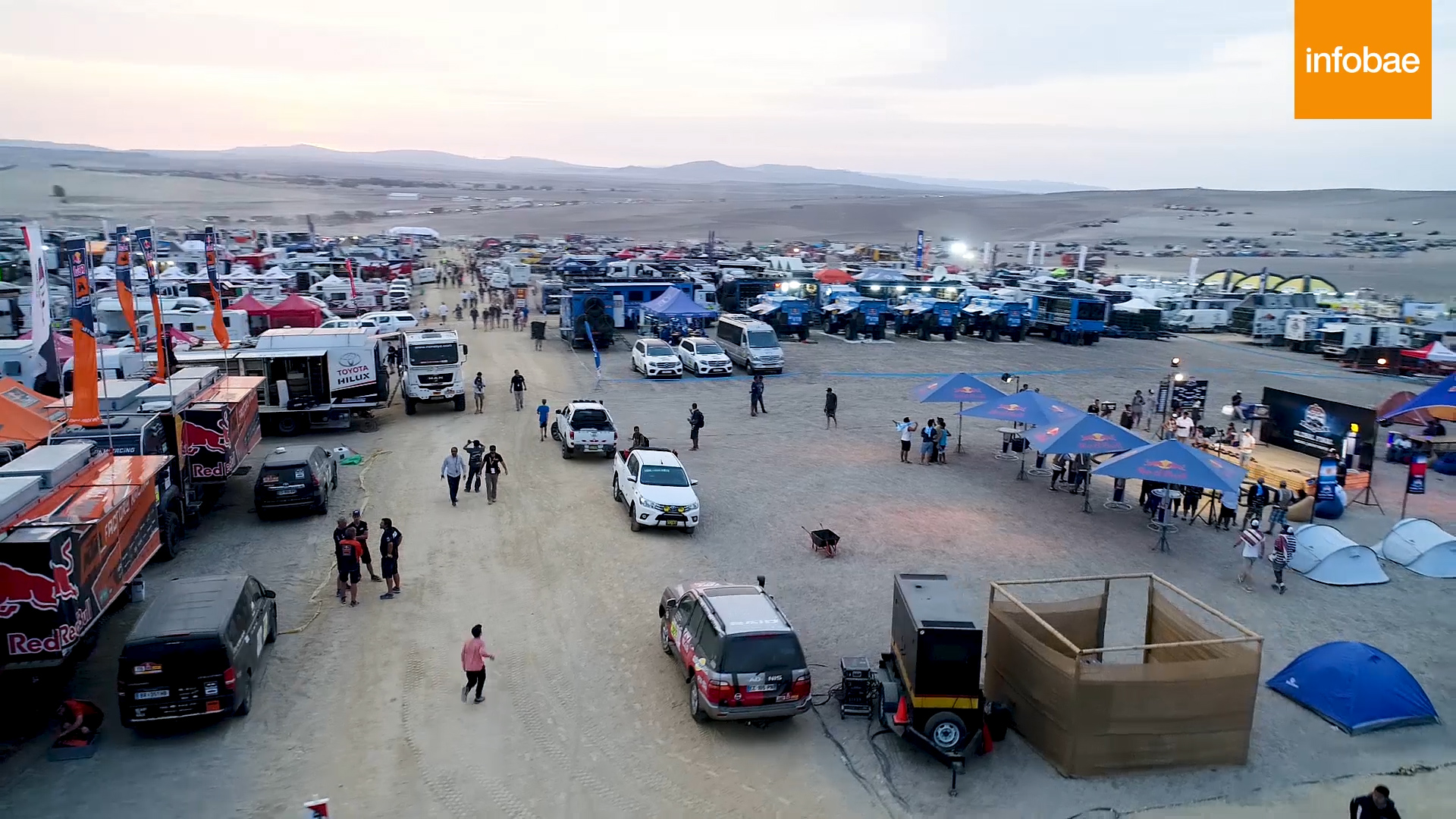 Drone Infobae - Campamento Dakar (2)