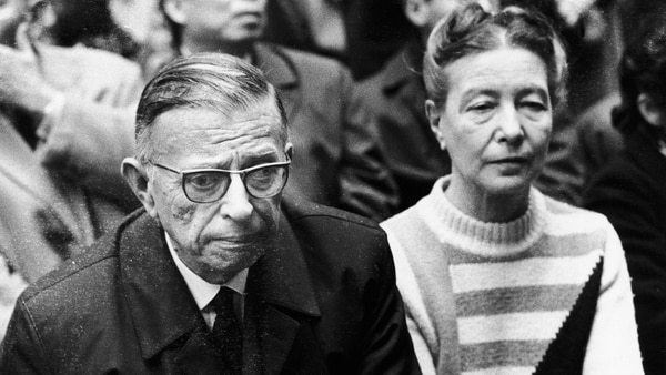 Sartre y de Beauvoir (Getty Images)