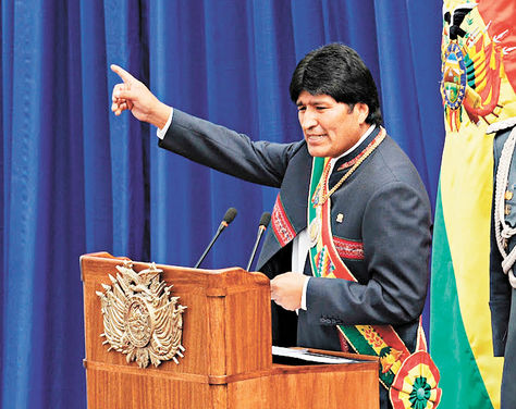 Resultado de imagen para Evo Morales DISCURSO