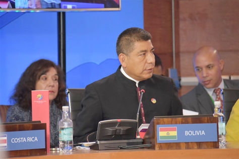 El canciller Fernando Huanacuni participa en la segunda Reunión del Foro Ministerial de la (Celac)-China