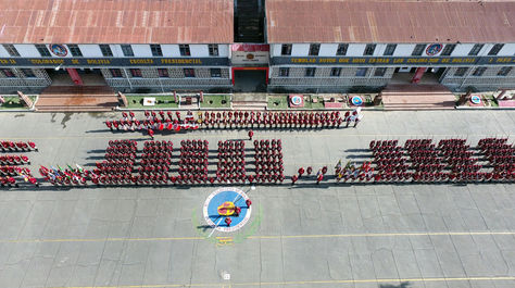 Un centro de instrucción militar en La Paz. Foto: Pedro Laguna 