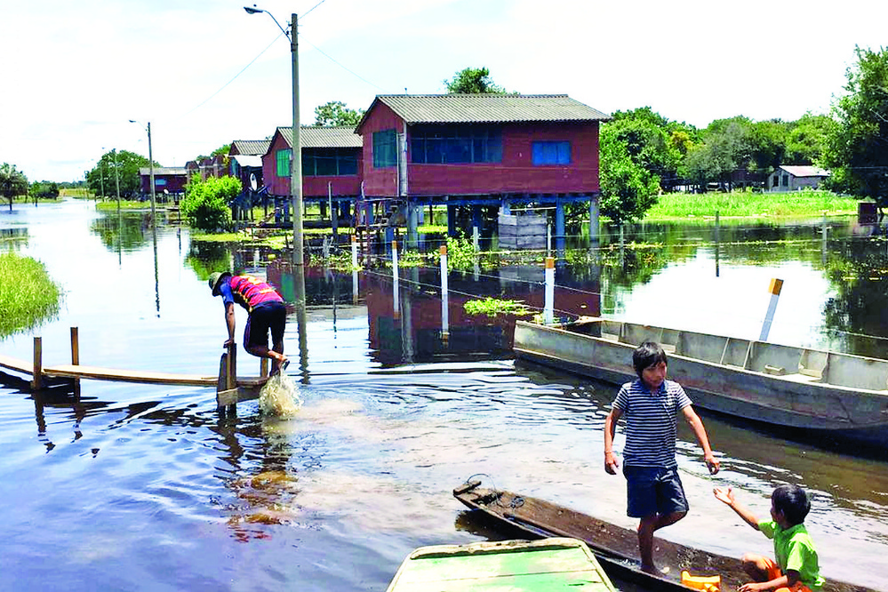 Tres municipios de Beni en emergencia por inundaciones