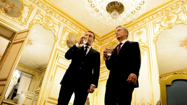 Los presidentes de Francia y Argentina estuvieron reunidos este viernes