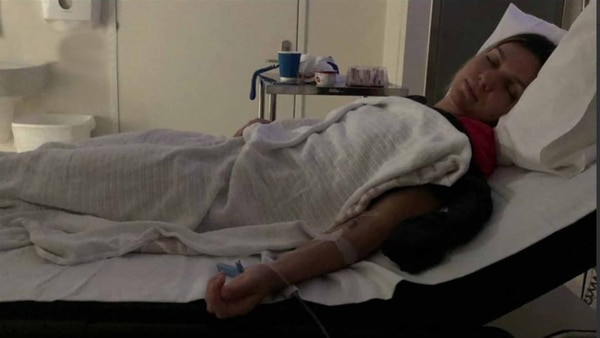 La tenista Simona Halep estuvo internada cuatro horas en un hospital de Melbourne