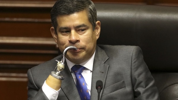 Luis Galarreta, presidente del Congreso de Perú (Reuters)