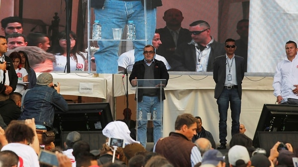 Rodrigo Londoño, alias Timochenko, el líder de las FARC se ha convertido en candidato a la presidencia de Colombia (Reuters)