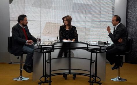 El ministro Alfredo Rada en el programa El Pueblo es Noticia.
