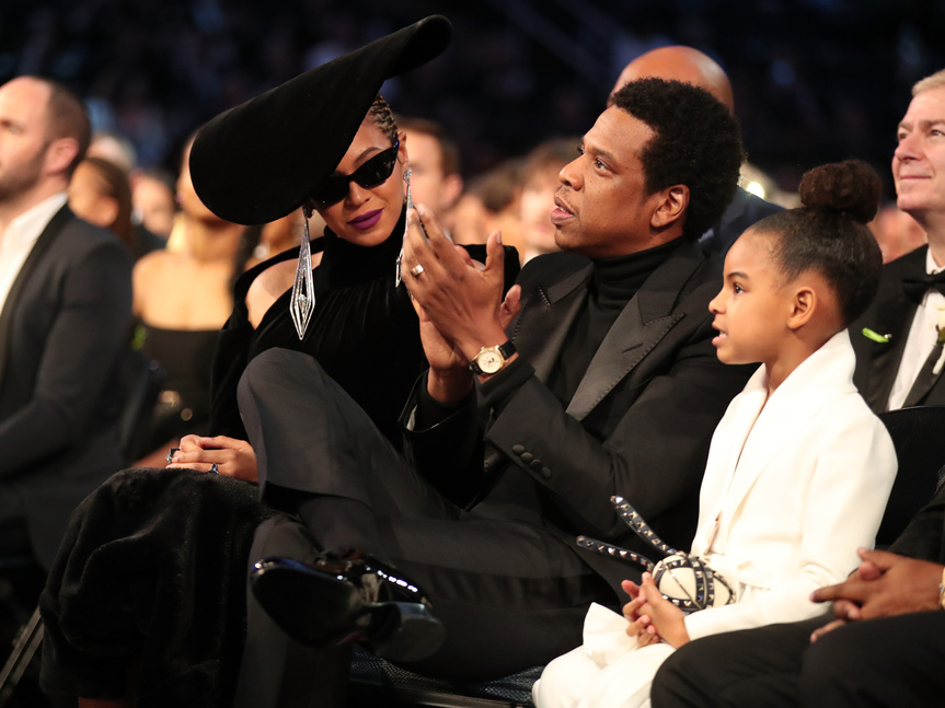 Beyoncé, Jay Z y Blue Ivy Beyoncé, Jay Z y Blue Ivy