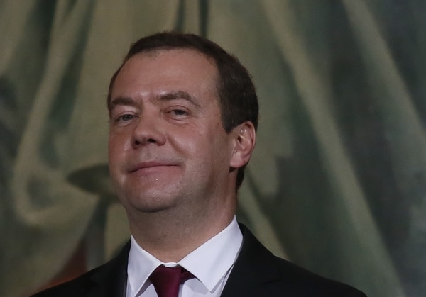 El primer ministro ruso Dmitri Medvédev (REUTERS/Maxim Shemetov)