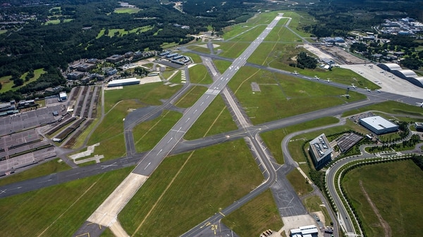 El aeropuerto de Farnborough (Getty)