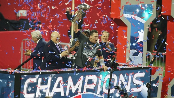 New England Patriots campeones del Super Bowl XLIX (Getty)