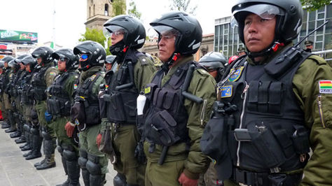 Policía Boliviana Desplegará 12.100 Efectivos Para Garantizar La ...