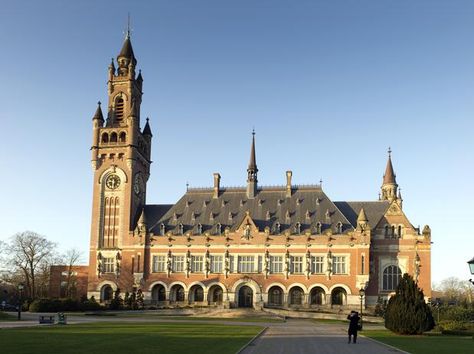 El Palacio de la Paz, sede la Corte Internacional de Justicia (CIJ), en La Haya, Holanda. Foto: Internet.