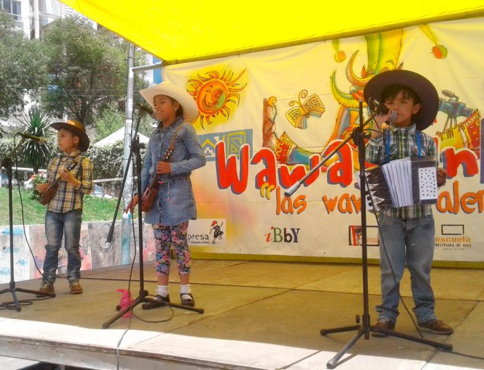 La niña talento participó en los escenarios de la Feria Dominical de El Prado en 2017.