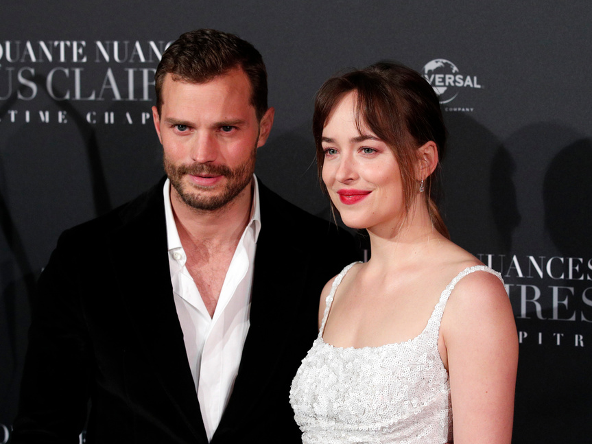 Jamie Dornan y Dakota Johnson