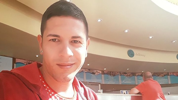 Bernardo Gabriel Caballero, el lateral involucrado (Facebook)