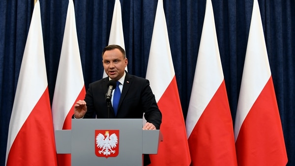 El presidente Polaco Andrzej Duda (AFP)