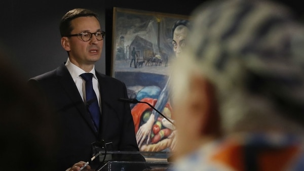 El primer ministro polaco Mateusz Morawiecki, líder actual del partido conservador y populista de derecha PiS (Reuters)