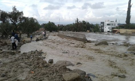 La mazamorra que afectó a varias casas en Tiquipaya y dejó al momento cuatro fallecidos