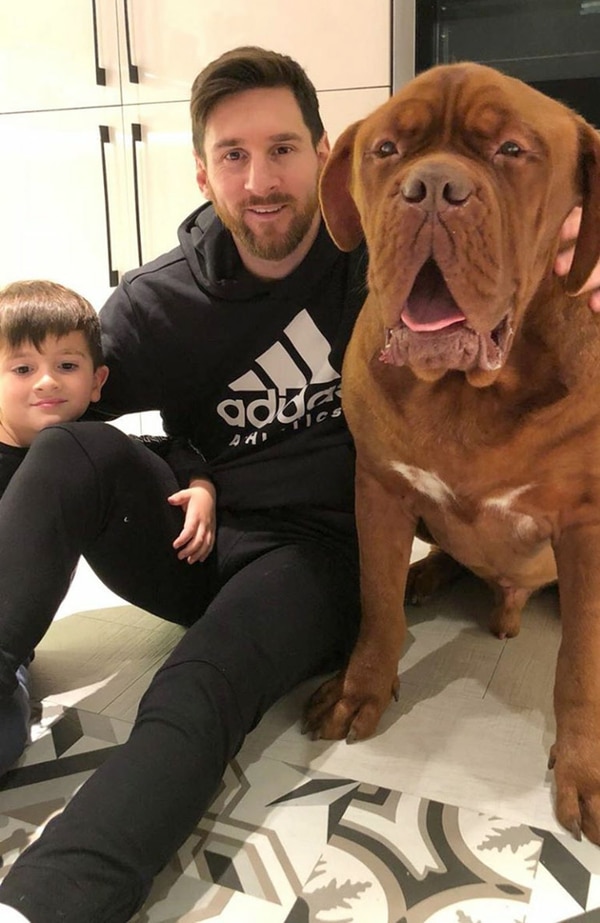 La foto en familia que compartió Lionel Messi en su Instagram con Hulk y Thiago
